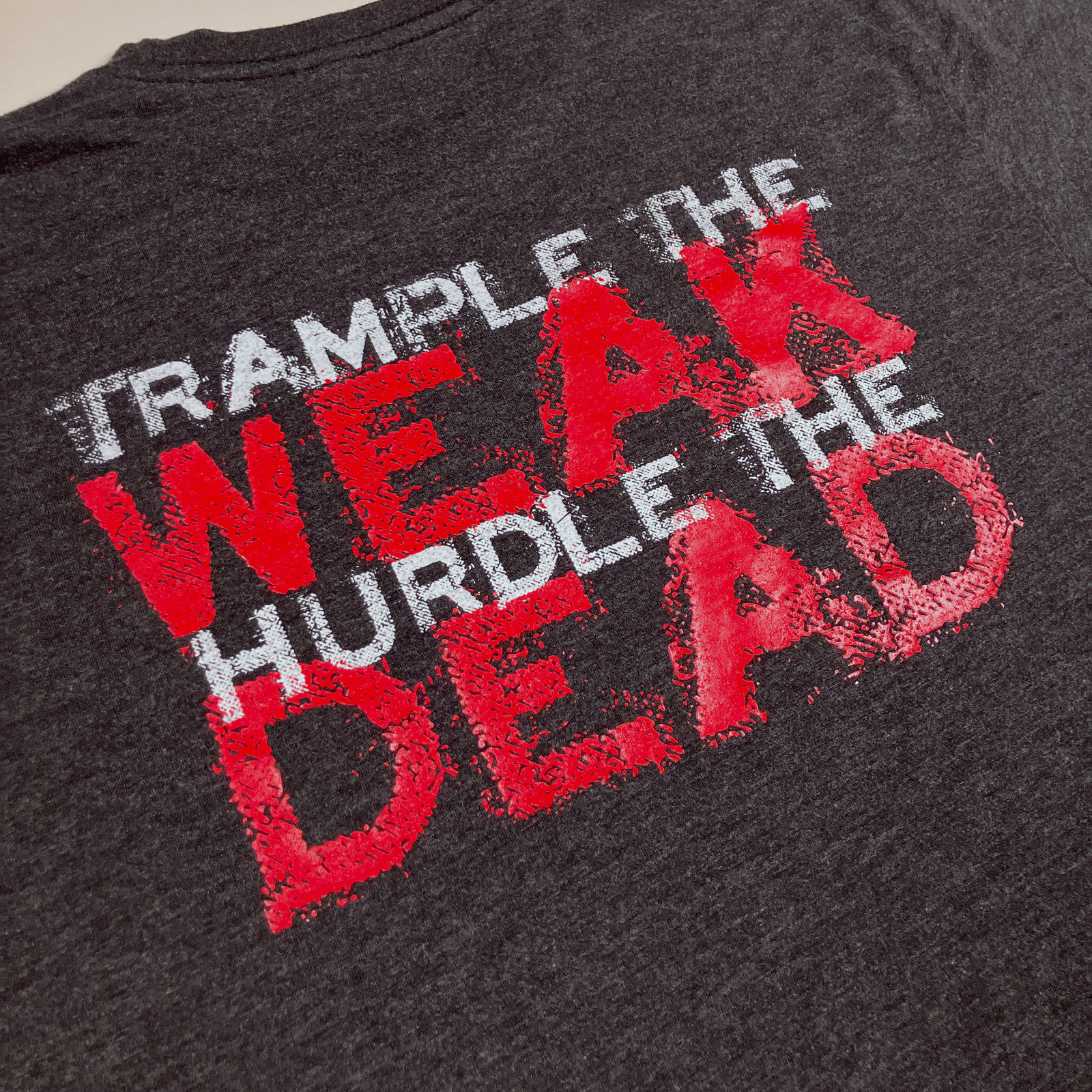 Trample The Weak — back-detail